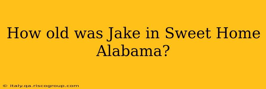 How old was Jake in Sweet Home Alabama?