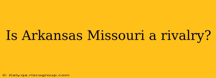 Is Arkansas Missouri a rivalry?