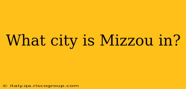 What city is Mizzou in?