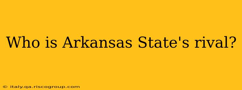 Who is Arkansas State's rival?