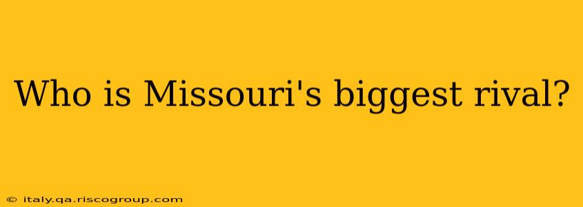 Who is Missouri's biggest rival?